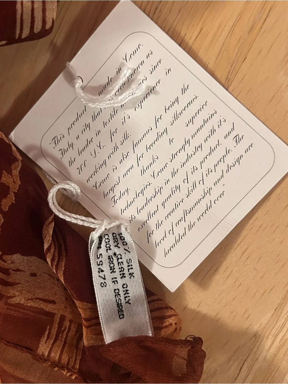 Italca Silk Scarf